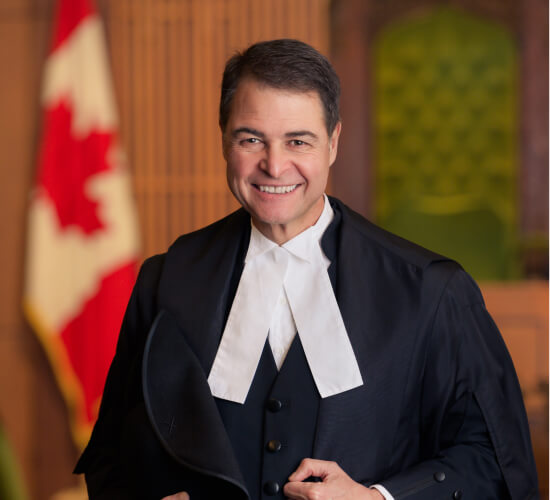 The Honourable Anthony Rota, 37th Speaker of the House of Commons